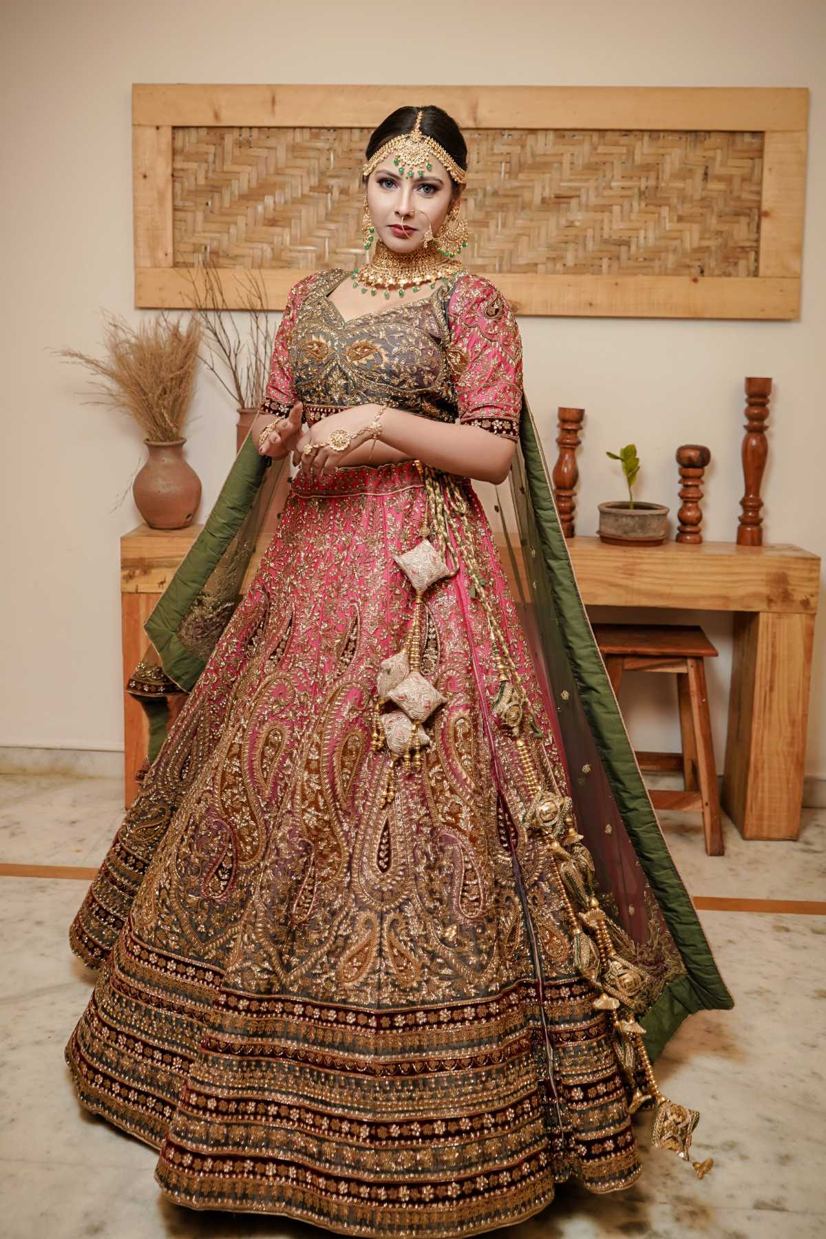 Bridal lehenga